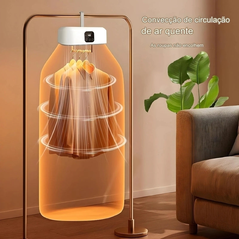 Secador de Roupas Dobrável Inteligente